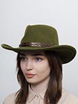 Шляпа BAILEY арт. W05LFJ FIREHOLE (темно-зеленый)